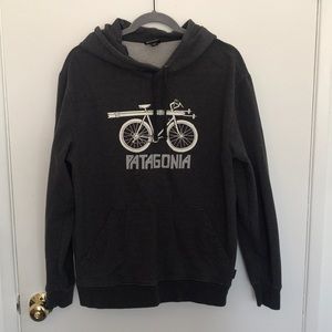 Gray Patagonia hoodie small